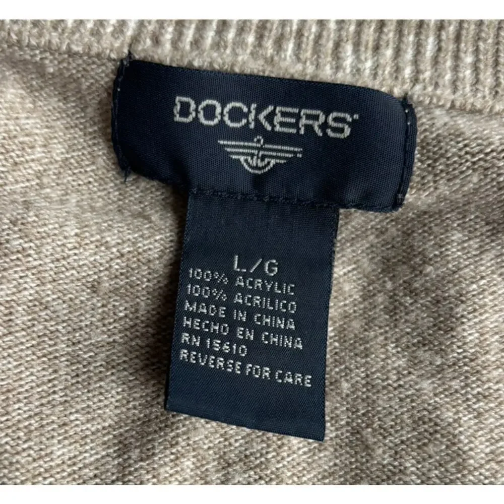 Dockers Men's V-Neck Sweater